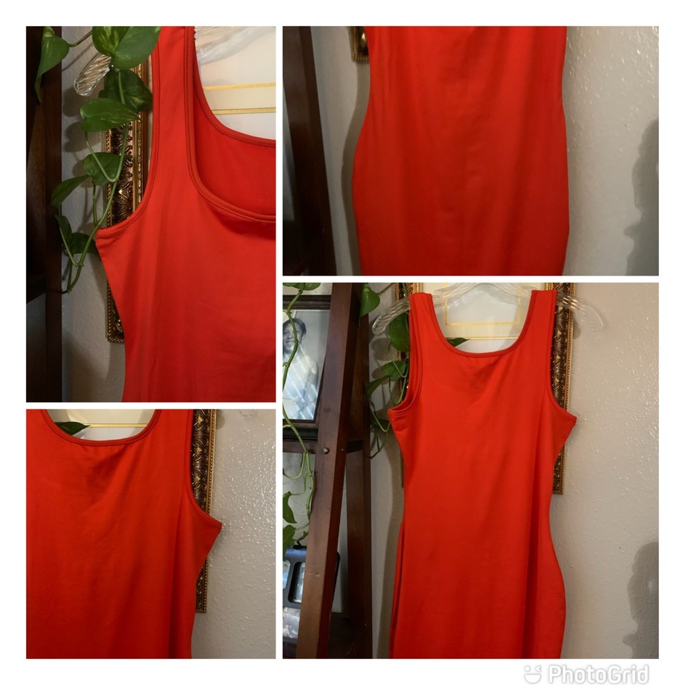 Orange Maxi Dress